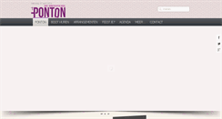 Desktop Screenshot of cafeponton.nl